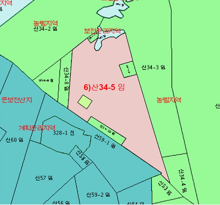 경상남도 거제시 장목면 외포리 산34-5 임야 경매 사진 5