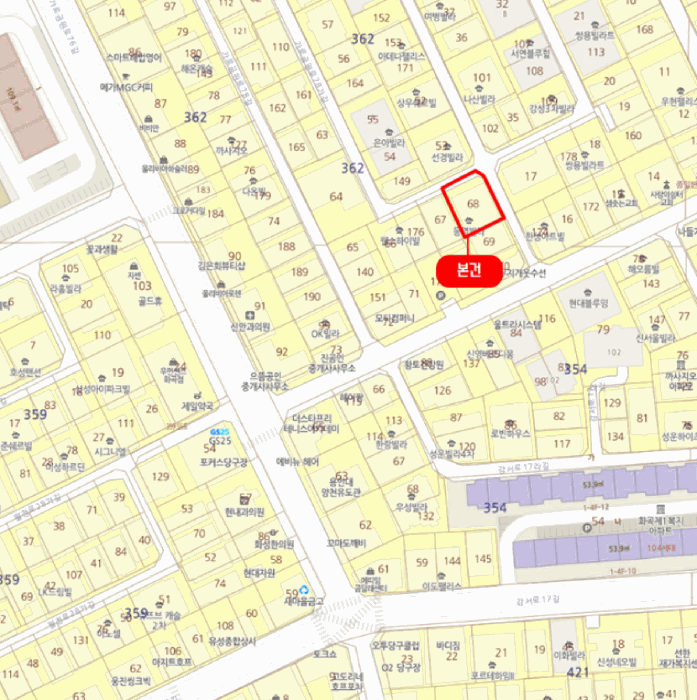 서울특별시 강서구 화곡동 362-68 동영빌라(나) 제5층 제502호 다세대(빌라) 경매 사진 24