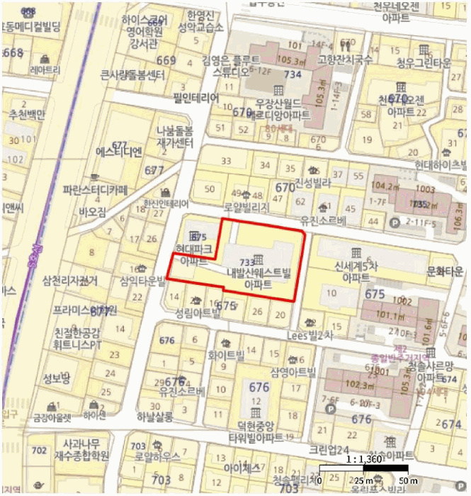 서울특별시 강서구 내발산동 733 내발산우신웨스트빌아파트 제4층 제403호 아파트 경매 사진 28