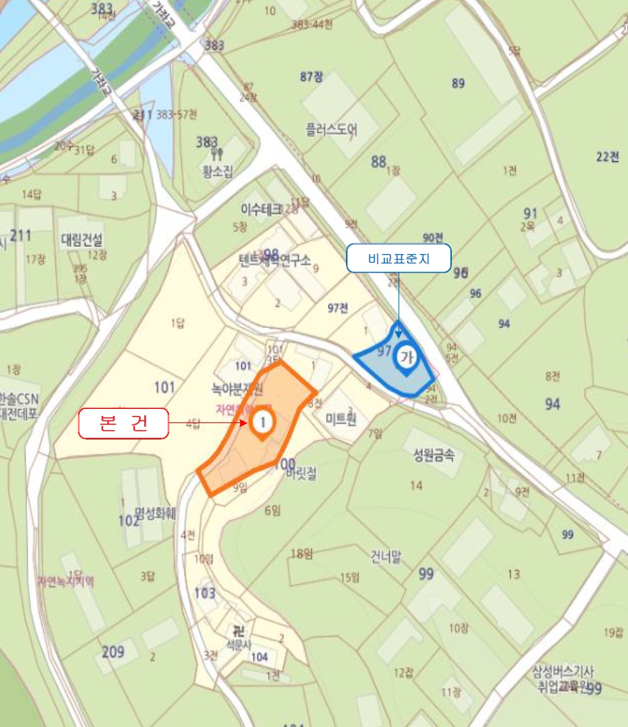 충청북도 청주시 서원구 남이면 가좌리 100-2 대지 경매 사진 23