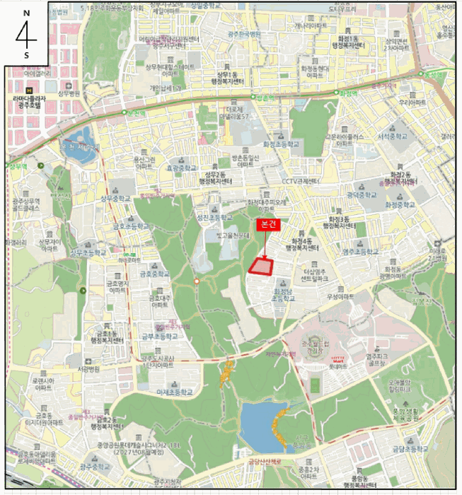 광주광역시 서구 화정동 928-1 204동 1층110호 아파트 경매 사진 14