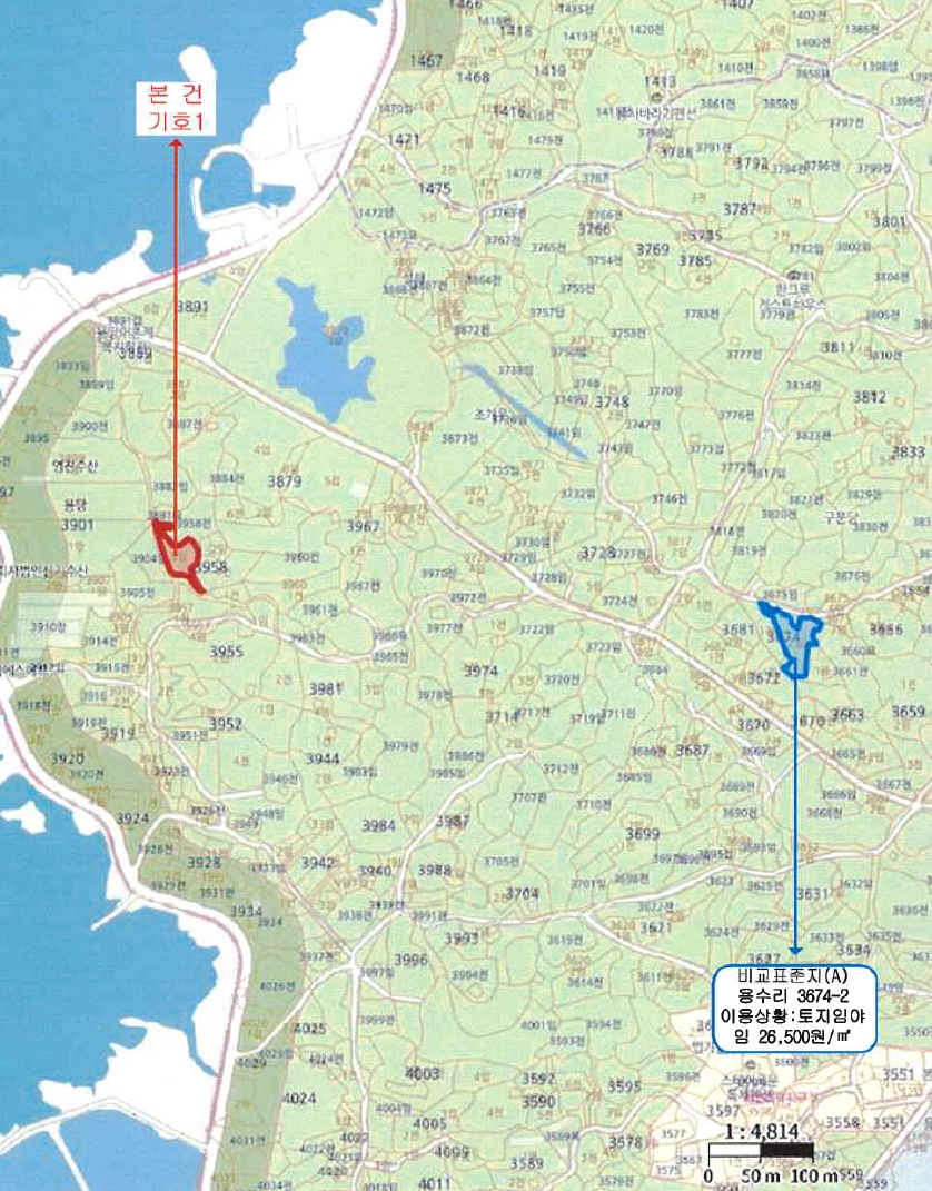 제주특별자치도 제주시 한경면 용수리 3958-3 임야 경매 사진 14
