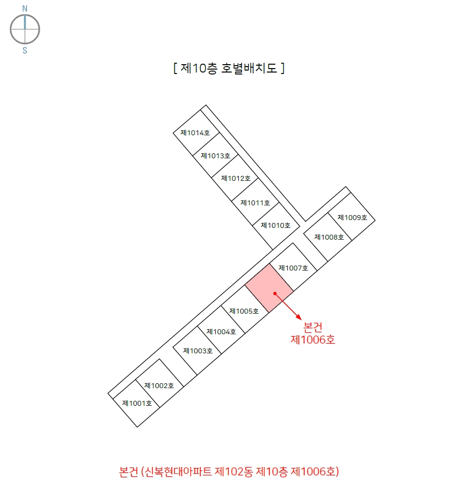 울산광역시 남구 무거동 1553 신복현대아파트 102동 10층1006호 아파트 경매 사진 22