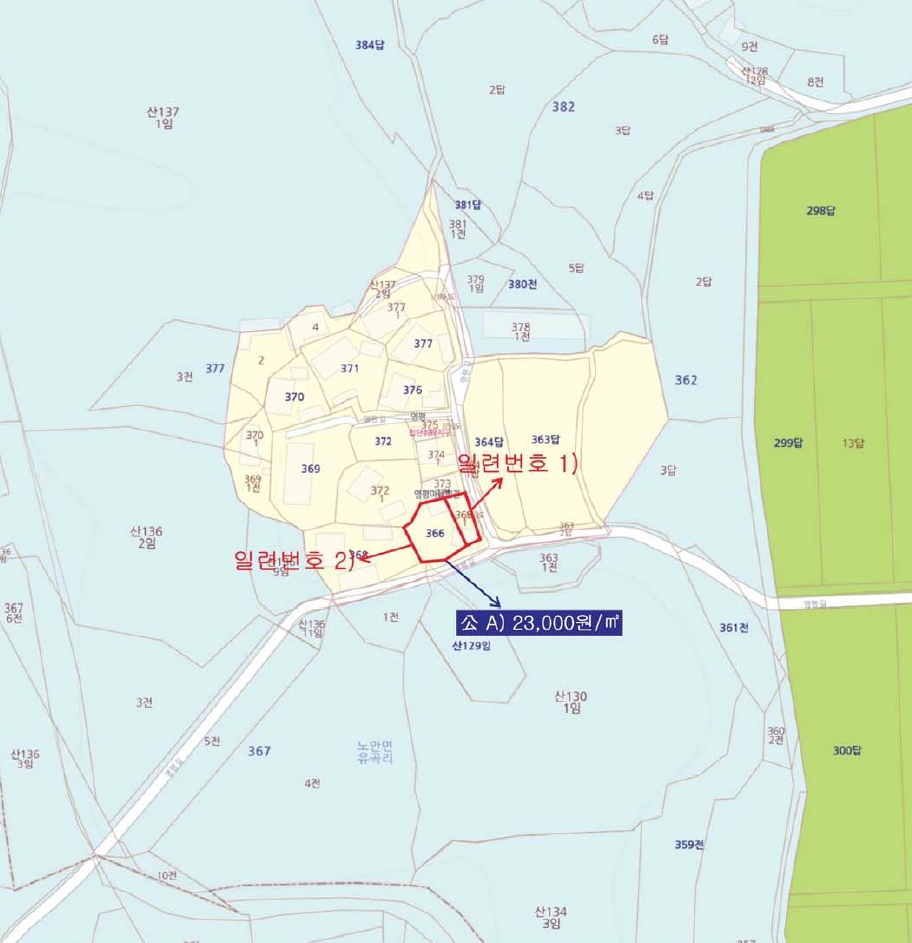 전라남도 나주시 노안면 유곡리 365-1 외 1필지 단독주택 경매 사진 23