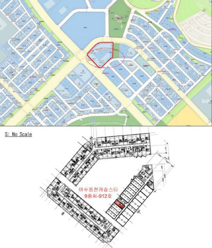 전라남도 여수시 웅천동 1806-1 여수웅천캐슬스타 9층씨-912호 오피스텔 경매 사진 18