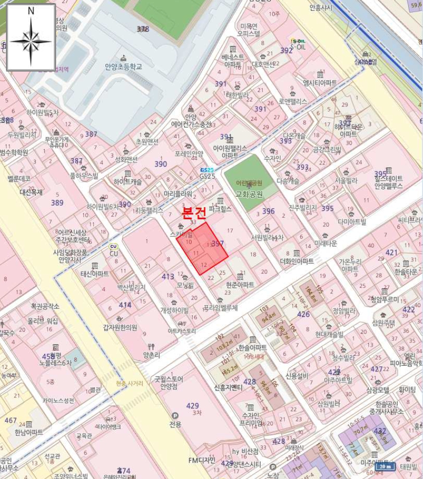 경기도 안양시 만안구 안양동 397-10 더베이프리미엄아파트 9층904호 외 3필지 아파트 경매 사진 18
