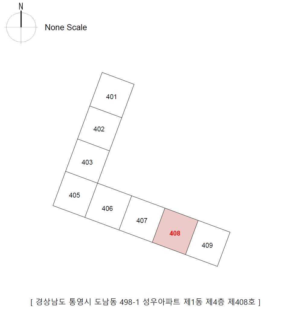 경상남도 통영시 도남동 498-1 성우아파트 1동 4층408호 아파트 경매 사진 24