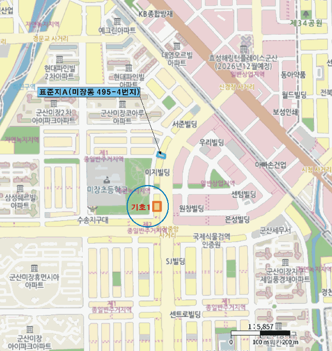 전북특별자치도 군산시 미장동 501-1 대지 경매 사진 12