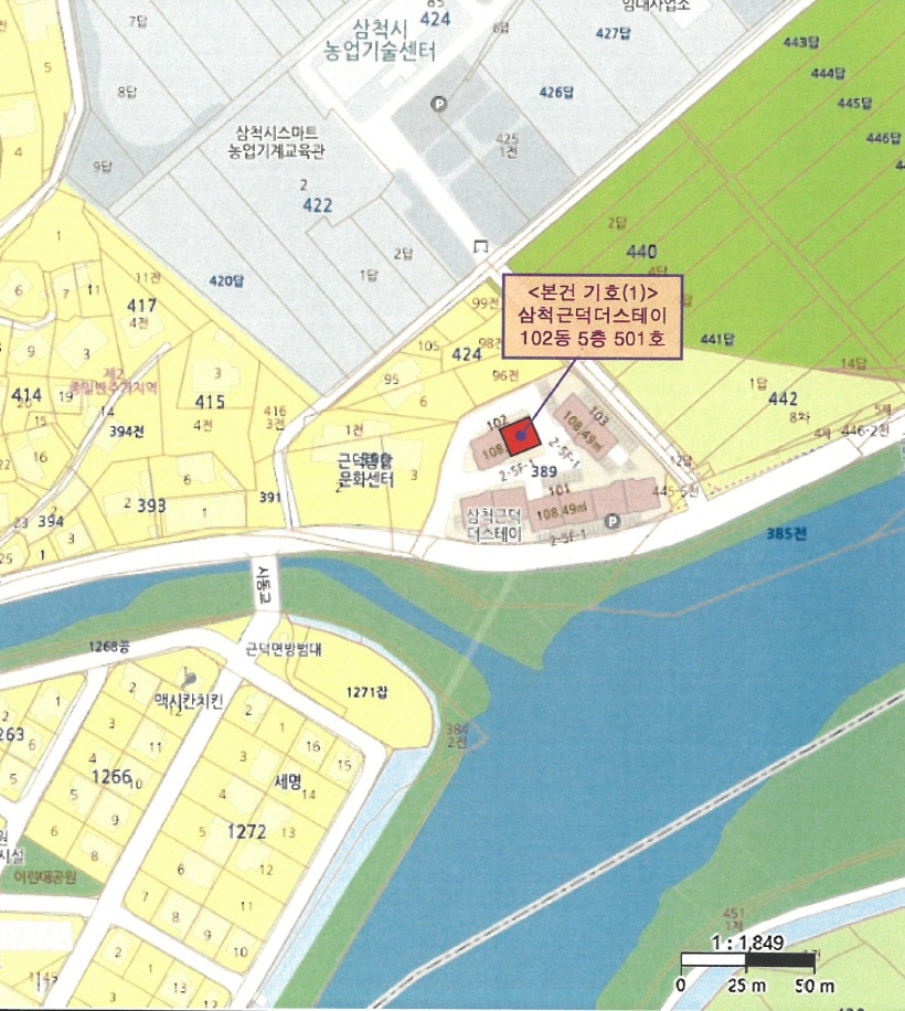 강원특별자치도 삼척시 근덕면 교가리 389 삼척근덕더스테이 102동 5층501호 다세대(빌라) 경매 사진 16
