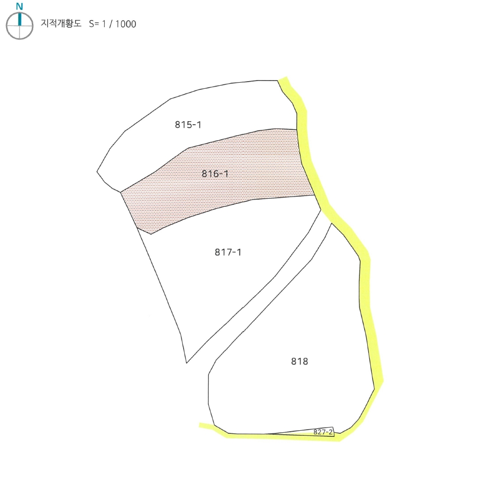경상북도 영천시 서산동 816-1 답 경매 사진 10