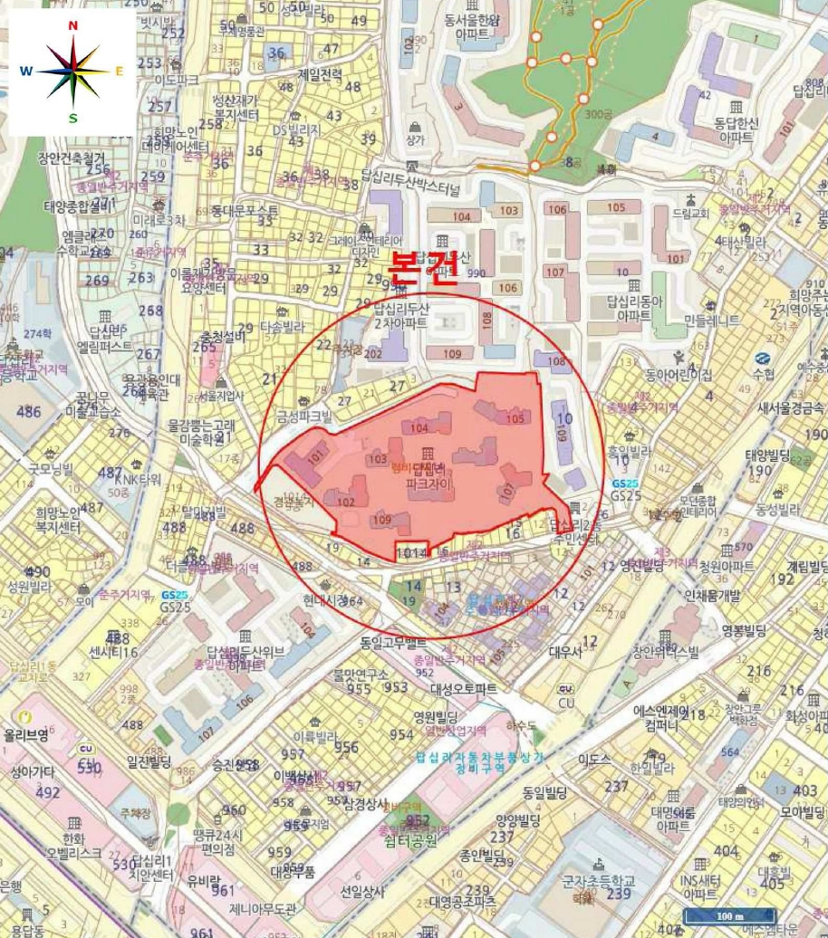 서울특별시 동대문구 답십리동 1014 답십리파크자이 제119동 제지하1층 제102호 근린상가 경매 사진 26