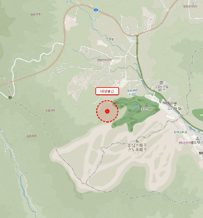 강원특별자치도 평창군 봉평면 무이리 1111-48 외 2필지 임야 경매 사진 3