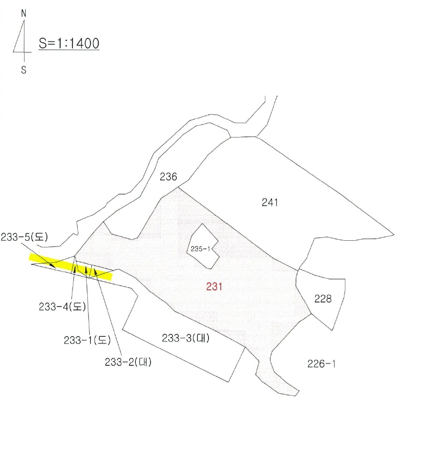 경상북도 경산시 와촌면 신한리 231 전답 경매 사진 12