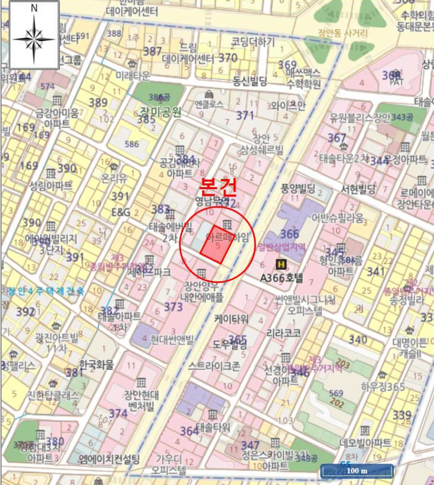 서울특별시 동대문구 장안동 372-5 장안뉴씨티 4층 412호 오피스텔 경매 사진 27