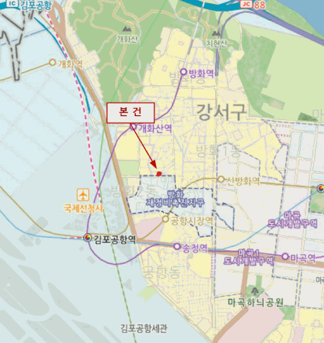 서울특별시 강서구 방화동 589-25 마곡엠타운-102 제6층 제604호 다세대(빌라) 경매 사진 23