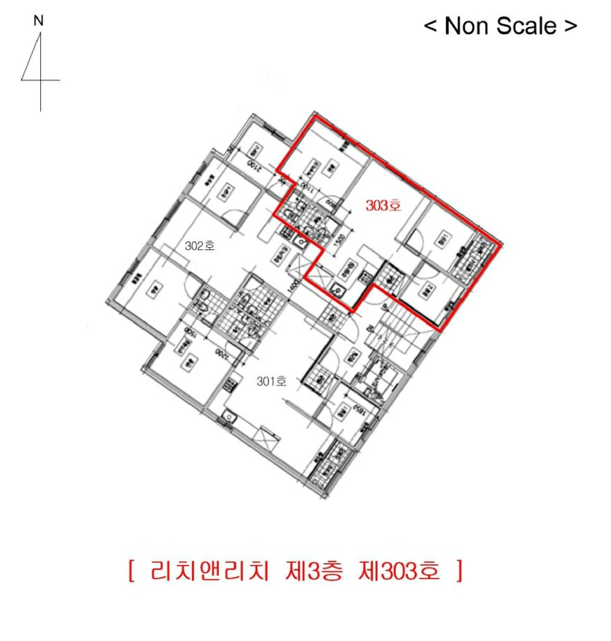 경기도 김포시 사우동 248-10 리치앤리치 3층303호 다세대(빌라) 경매 사진 16