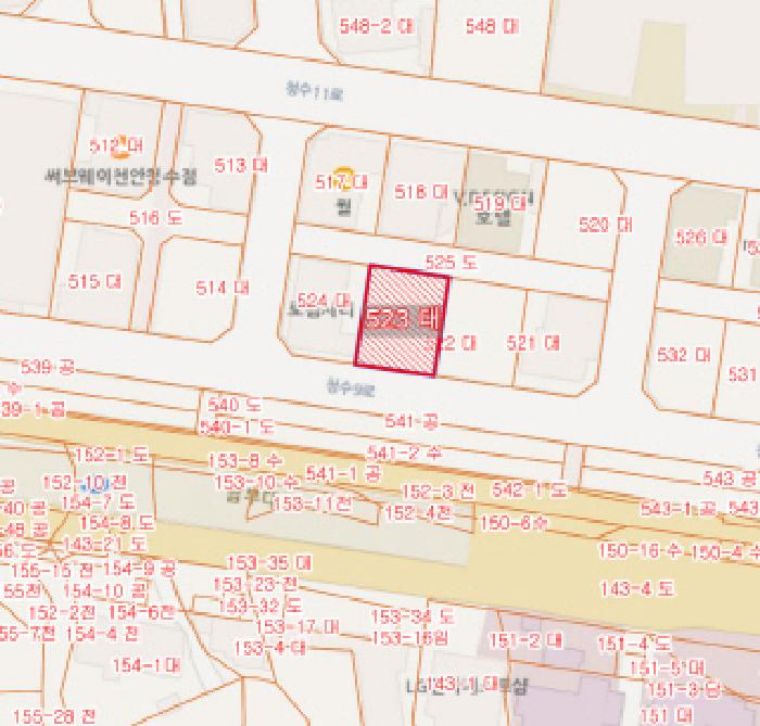 충청남도 천안시 동남구 청당동 523 대지 경매 사진 40