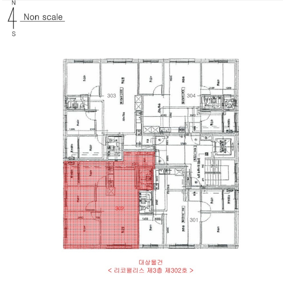 인천광역시 부평구 부평동 433-70 리코팰리스 3층302호 오피스텔 경매 사진 21