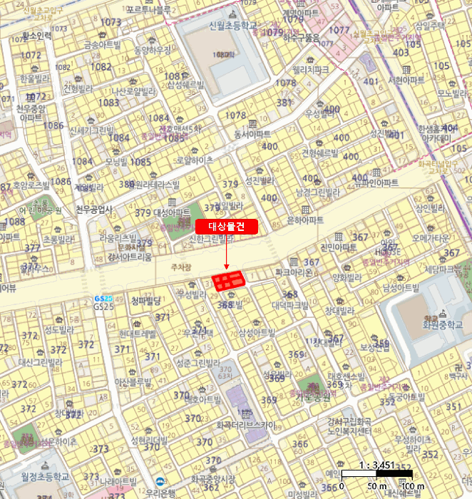 서울특별시 강서구 화곡동 368-32 엔에스타운 제5층 제504호 외 5필지 오피스텔(주거) 경매 사진 11