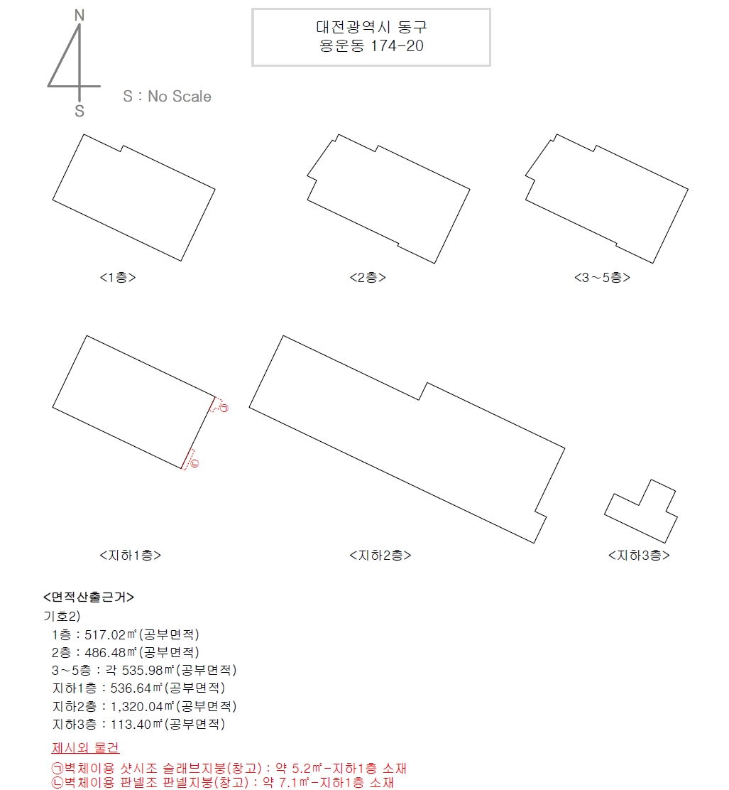대전광역시 동구 용운동 174-20 근린시설 경매 사진 121