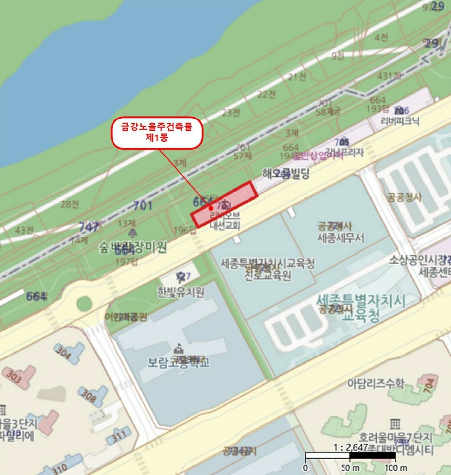 세종특별자치시 보람동 703 금강노을주건축물제1동 1층107호 근린상가 경매 사진 45