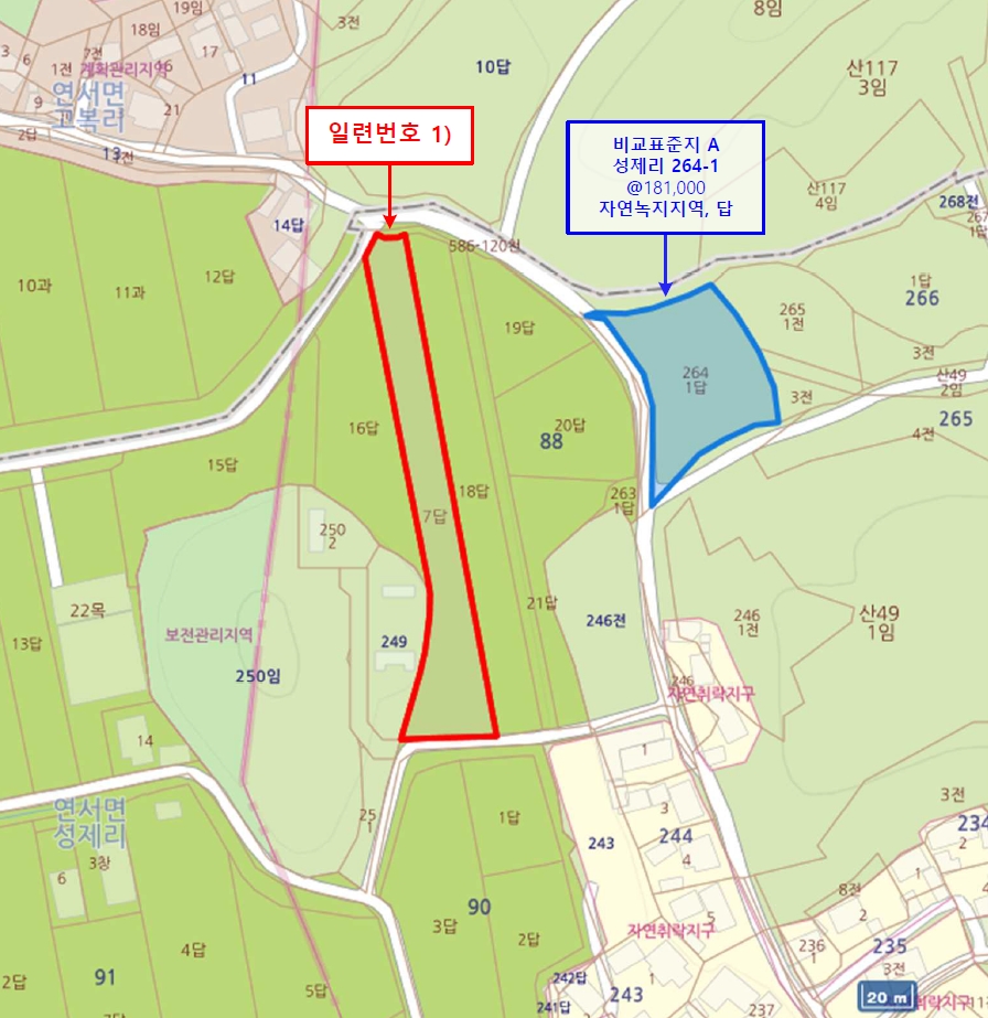 세종특별자치시 연서면 성제리 88-17 답 경매 사진 13