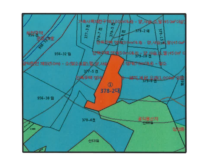 강원특별자치도 홍천군 화촌면 야시대리 378-2 대지 경매 사진 16