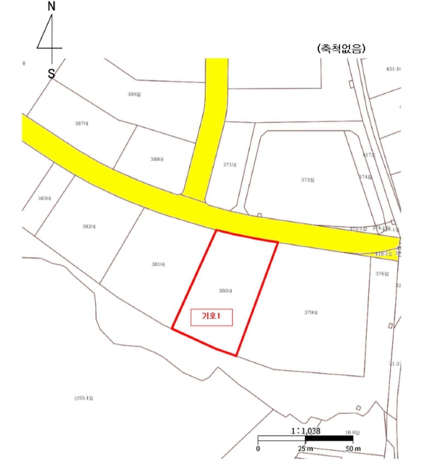 충청남도 예산군 덕산면 사동리 380 대지 경매 사진 20