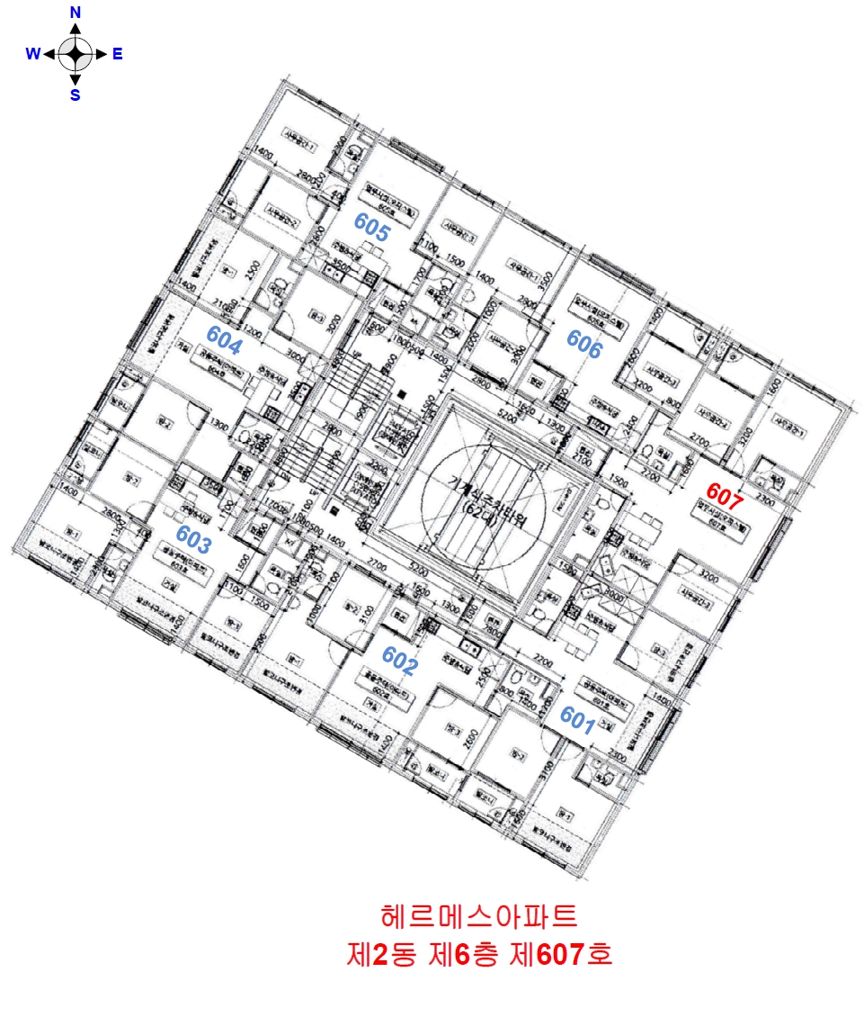 인천광역시 부평구 부평동 495-10 헤르메스아파트 2동 6층607호 오피스텔 경매 사진 25