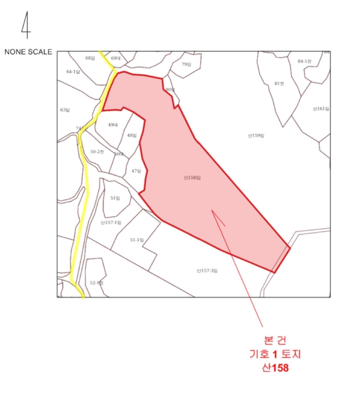 강원특별자치도 고성군 죽왕면 오봉리 산158 임야 경매 사진 16