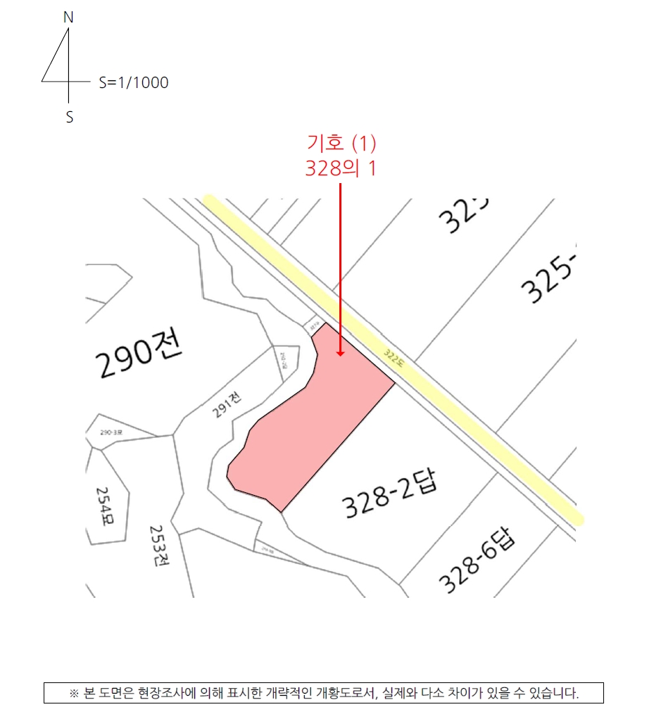 경상남도 사천시 서포면 선전리 328-1 답 경매 사진 15