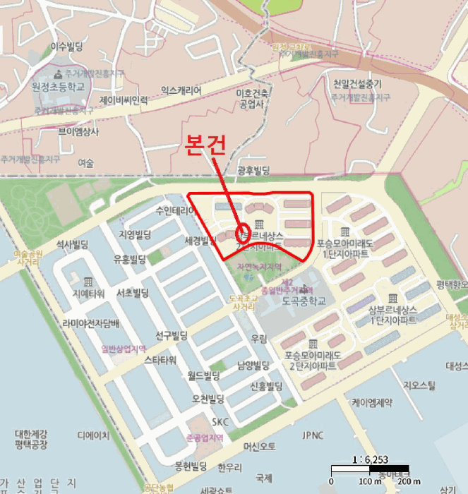 경기도 평택시 포승읍 도곡리 1109 포승삼부르네상스 2단지 205동 3층301호 아파트 경매 사진 18