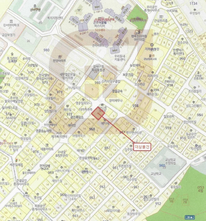 서울특별시 강서구 화곡동 968-17 백문하우스 제4층 제404호 다세대(빌라) 경매 사진 21