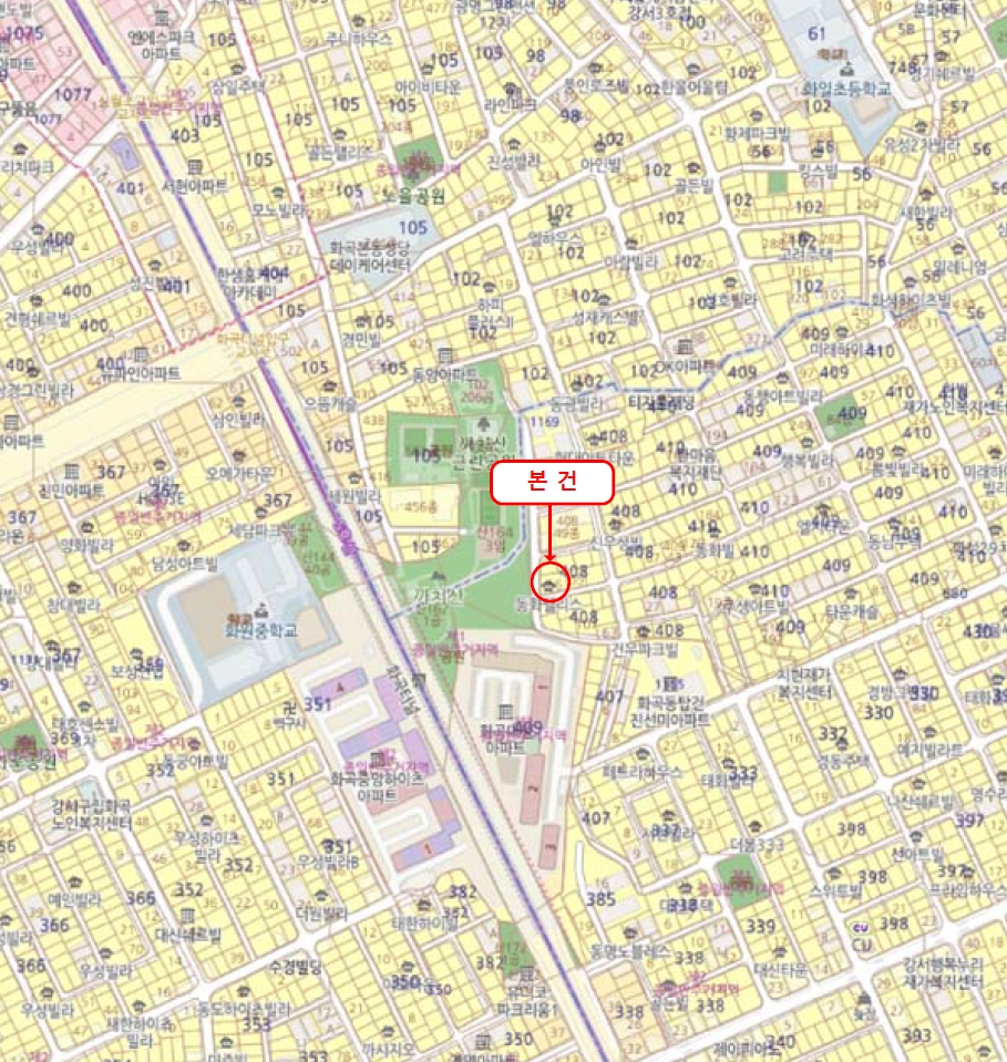 서울특별시 강서구 화곡동 408-56 동화팰리스 제3층 제401호 다세대(빌라) 경매 사진 23