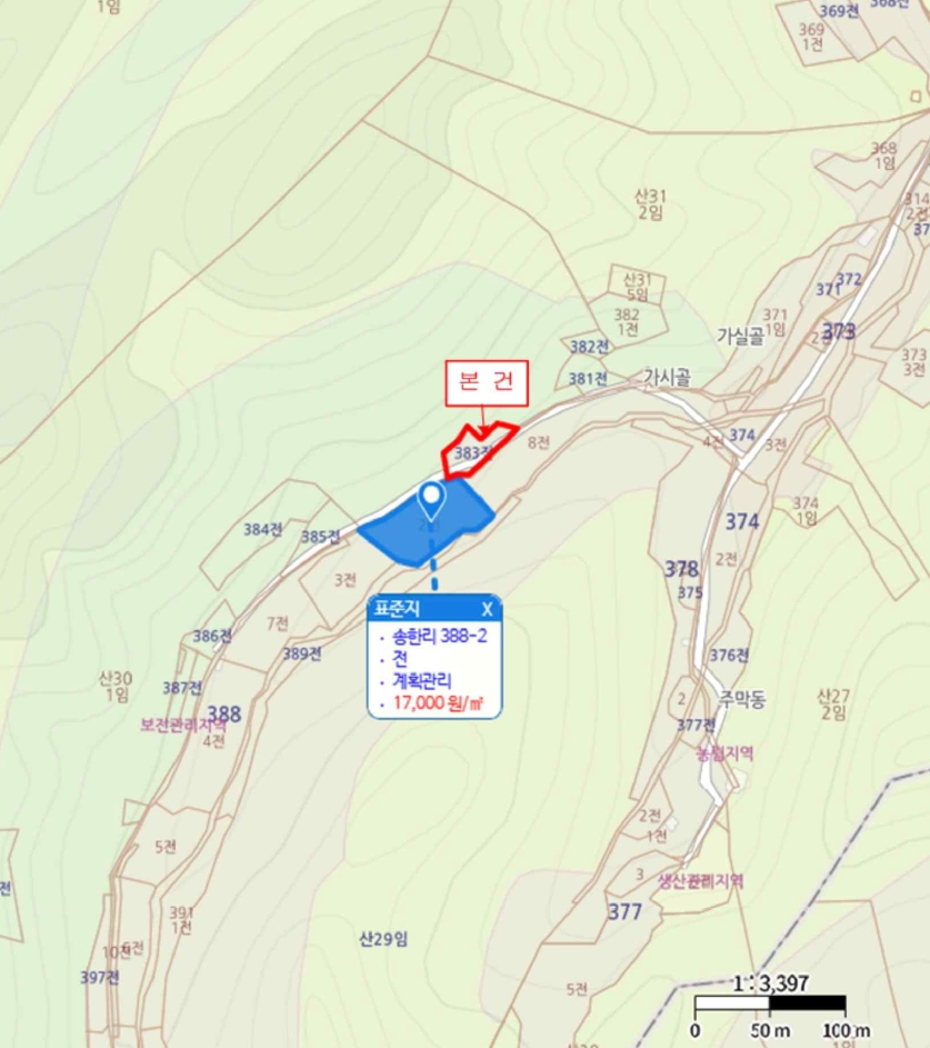 충청북도 제천시 송학면 송한리 383 전 경매 사진 23