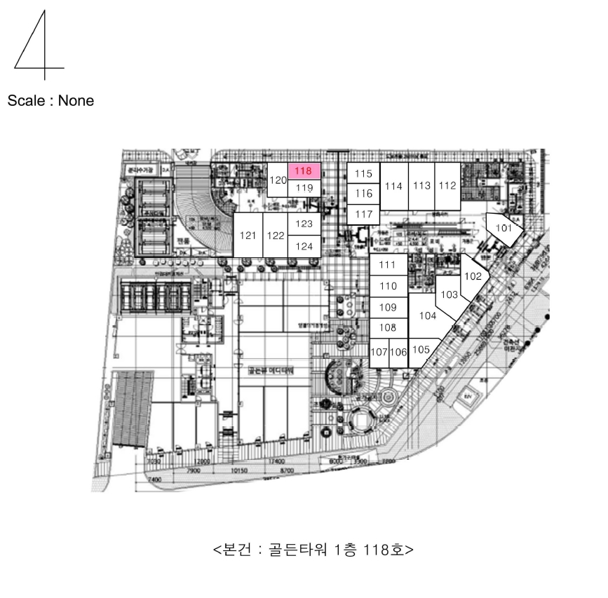 대구광역시 달서구 죽전동 273-27 골든타워 1층118호 근린상가 경매 사진 23