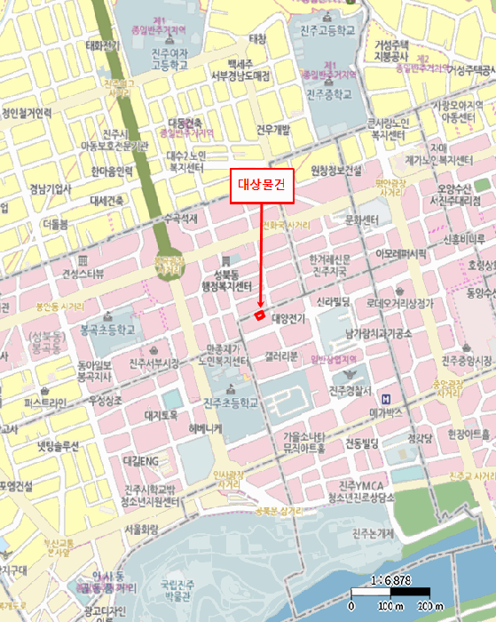 경상남도 진주시 중안동 163-2 숙박시설 경매 사진 22