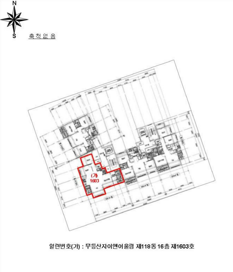 광주광역시 북구 우산동 835 무등산자이앤어울림 118동 16층1603호 아파트 경매 사진 21