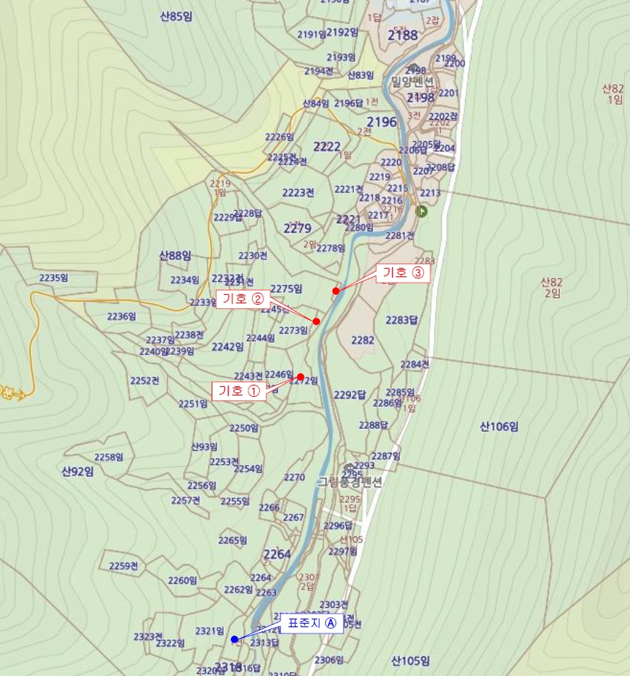 경상남도 밀양시 단장면 구천리 2276 하천 경매 사진 29