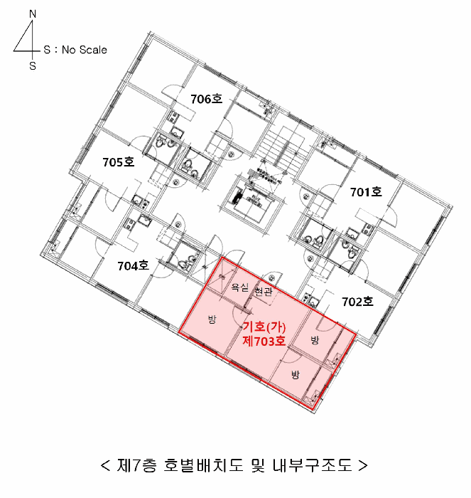 서울특별시 강서구 화곡동 24-42 웨인씨티 제7층 제703호 오피스텔 경매 사진 30