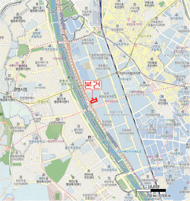 서울특별시 금천구 가산동 550-17 가산미소지움 제8층 제808호 오피스텔 경매 사진 19