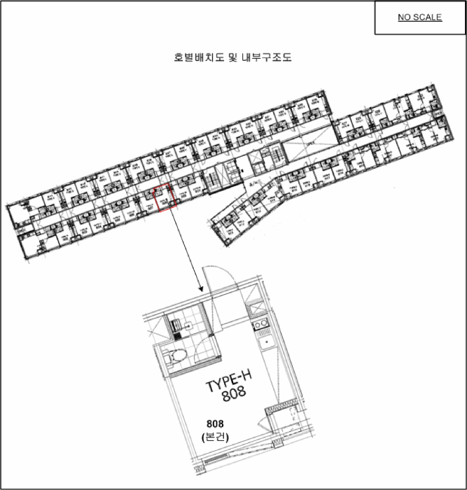 서울특별시 금천구 가산동 550-17 가산미소지움 제8층 제808호 오피스텔 경매 사진 20