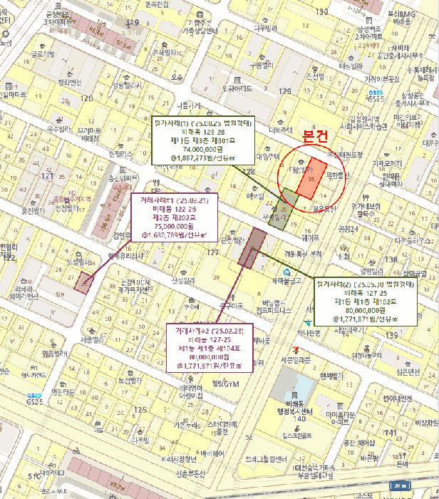 대전광역시 대덕구 비래동 128-35 에이동 4층402호 다세대(빌라) 경매 사진 25