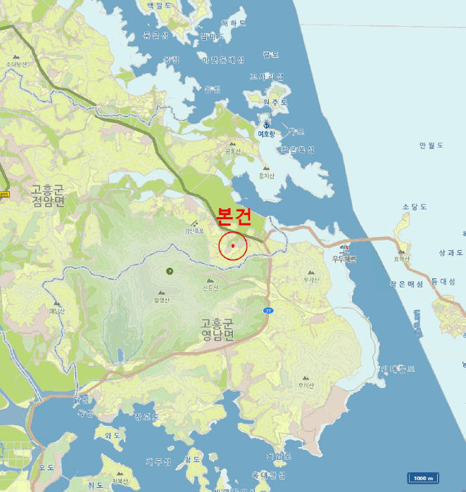 전라남도 고흥군 점암면 강산리 123-1 주택 경매 사진 33