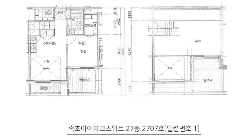 강원특별자치도 속초시 동명동 62 속초아이파크스위트 27층2707호 근린상가 경매 사진 21