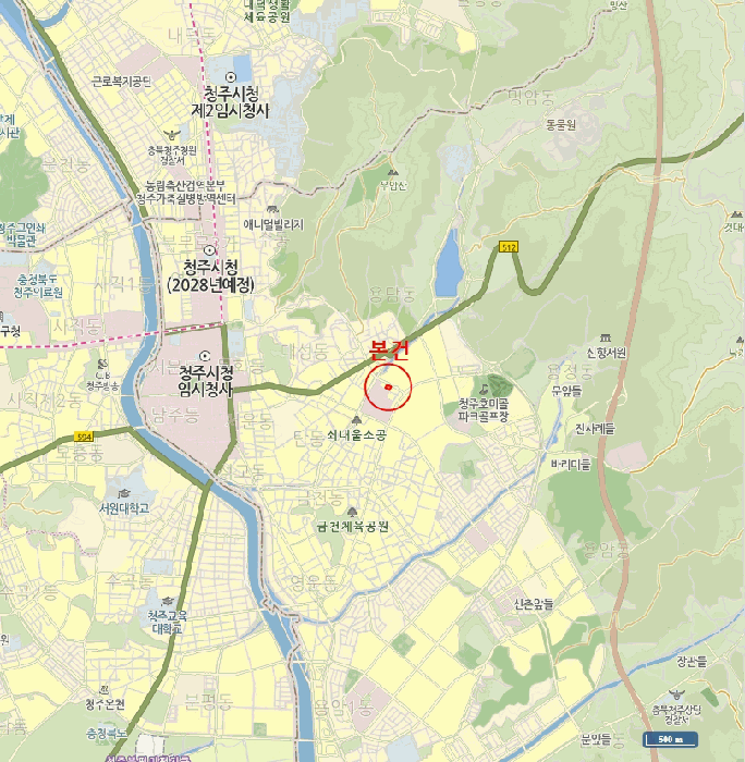 충청북도 청주시 상당구 용담동 411 외 1필지 근린상가 경매 사진 9