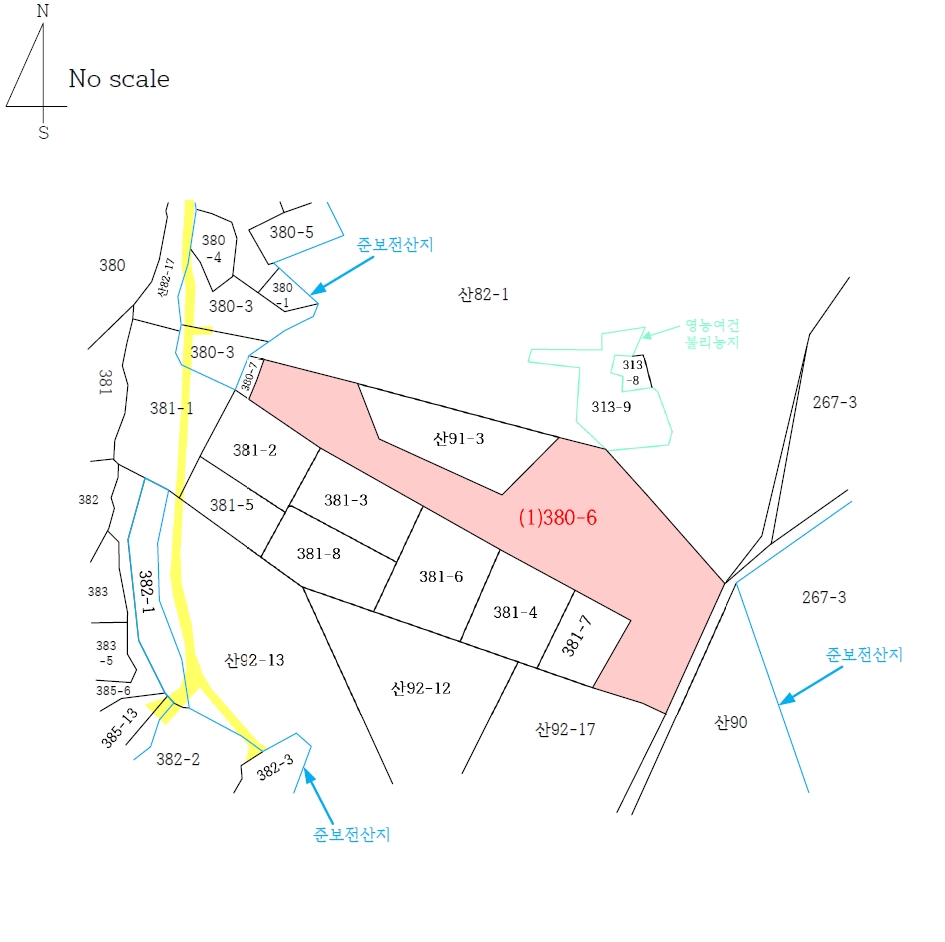 충청남도 당진시 송악읍 월곡리 380-6 임야 경매 사진 17