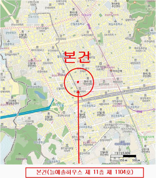 서울특별시 강서구 화곡동 938-9 늘예솔하우스 제11층 제1104호 외 1필지 오피스텔(주거) 경매 사진 14