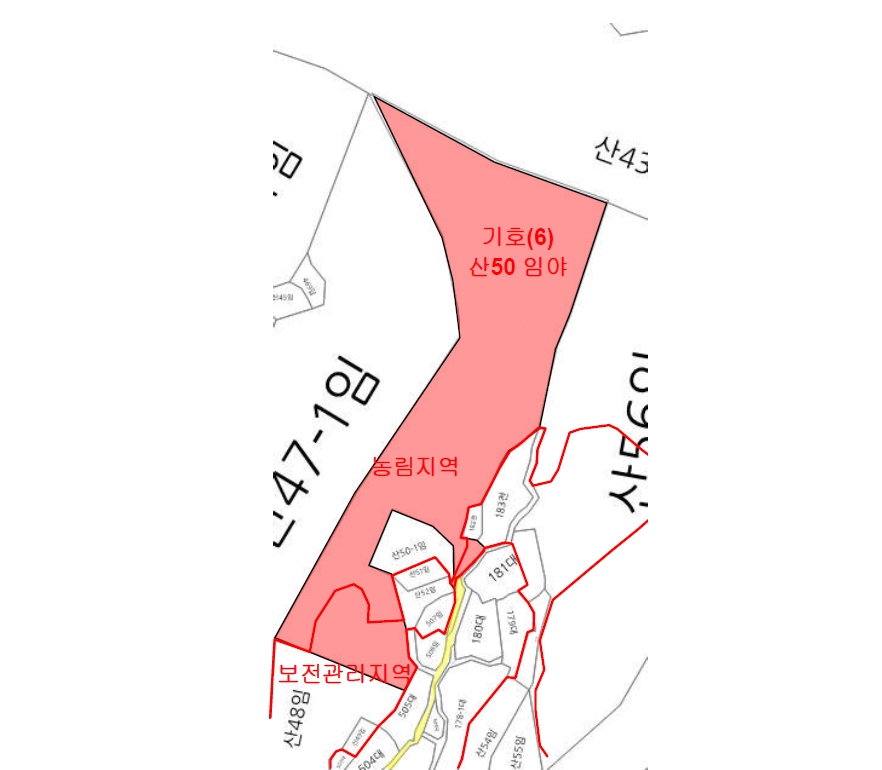 경상남도 사천시 곤양면 대진리 산50 임야 경매 사진 52