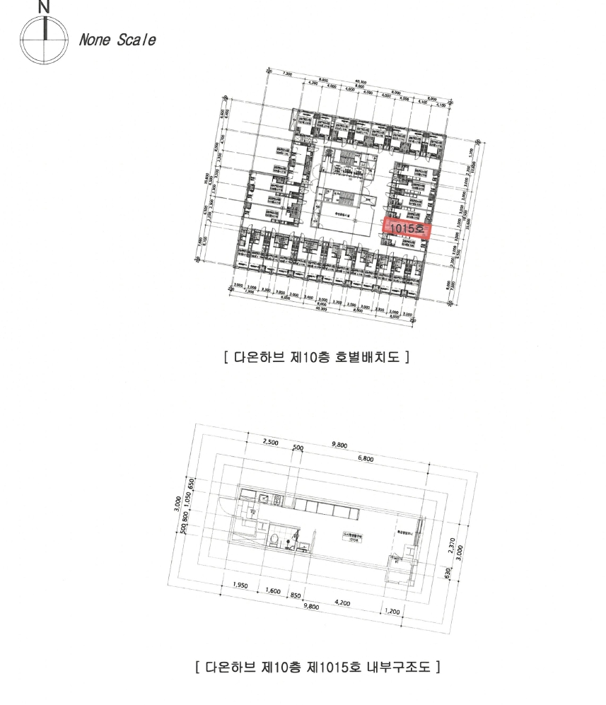 경기도 부천시 원미구 심곡동 458-2 다온하브 10층1015호 외 6필지 도시형생활주택 경매 사진 12